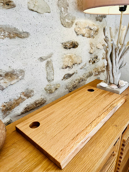 Planche de présentation artisanale